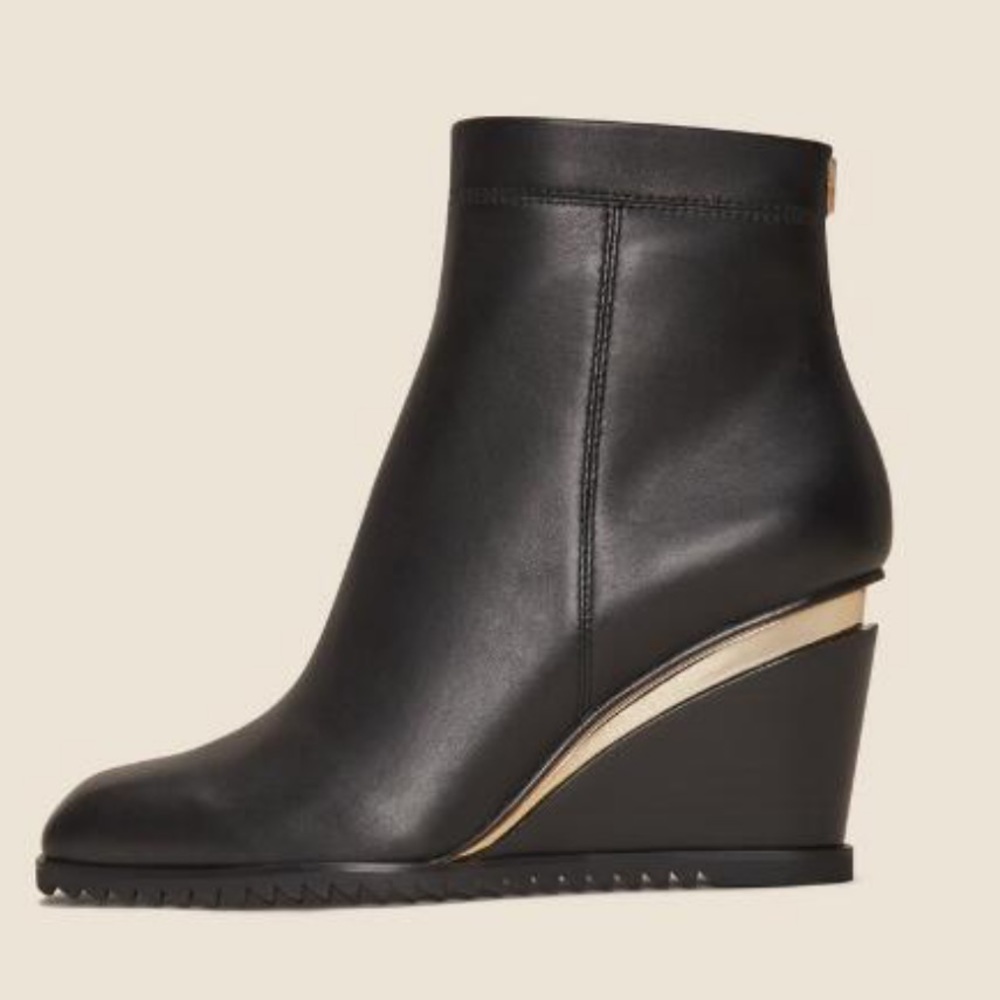 Donna Karan Dallas Wedge Booties
